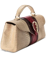 Brahmin Dayan Multi Westlake Medium Leather Satchel