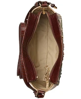 Brahmin Hillary Sandstorm Ladybird Extra Large Leather Crossbody Bag