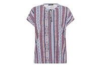 Olsen Women's Ornamental Border Print T-Shirt