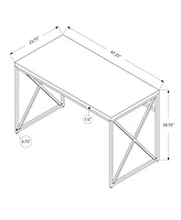 Sturdy Computer Desk – Workstation Table with Spacious Surface