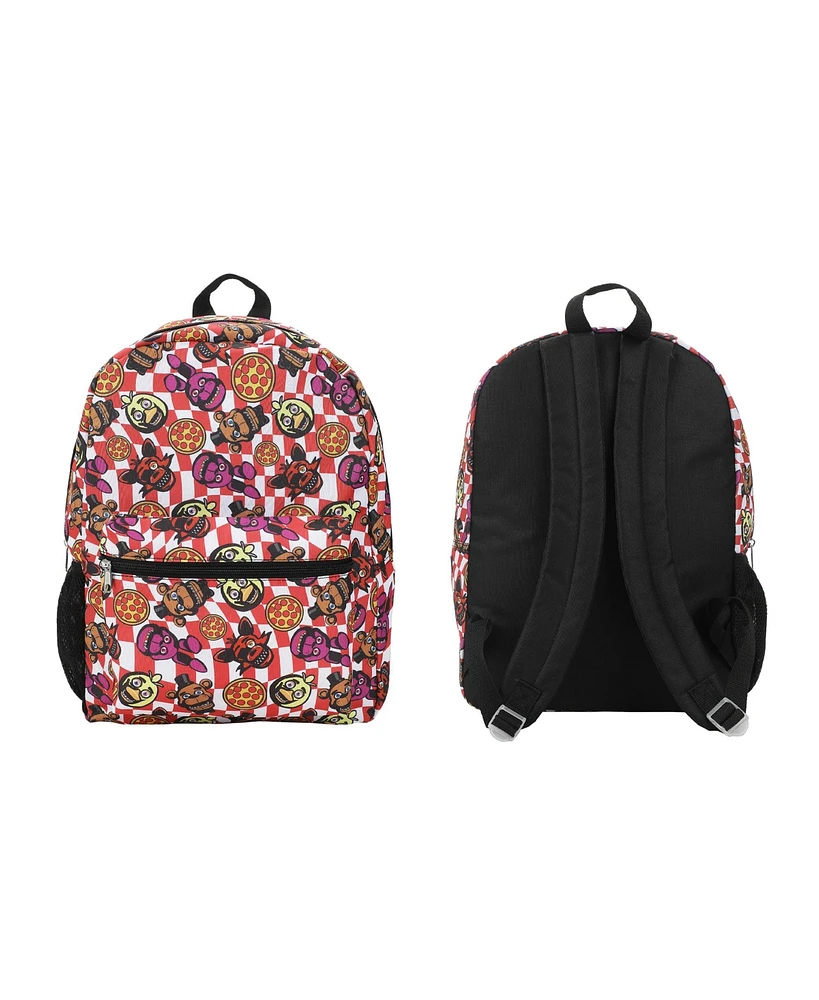 Five Nights at Freddy s All-Over Print 16” Kid s Backpack For School And Travel