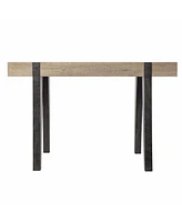 Rustic Writing Desk with Wood Grain – Versatile Home Office Table
