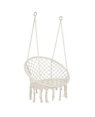 Hammock Swing Chair, 300 Lbs Capacity, Portable 31.5'' for Indoor/Outdoor Use