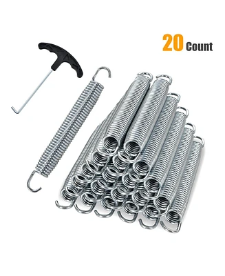 7 Inch Rustproof Galvanized Steel Replacement Trampoline Elasticity Springs