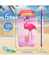 33" Body Board Lightweight with Wrist Leash Fiberclad Cover Phuzion Core