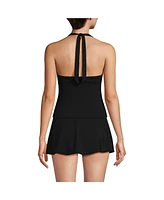 Lands' End Women's Twist Halter Tankini Top