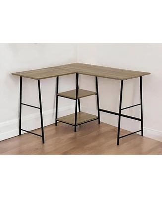 L Shape Computer Desk with Ample Storage – Perfect for Small and Large Spaces