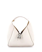 Pre-Owned Givenchy Mini Padlock Hobo Leather