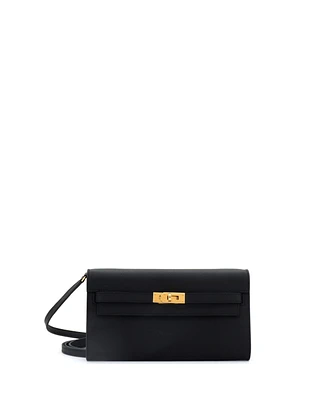 Pre-Owned Hermes Kelly To Go Wallet Epsom