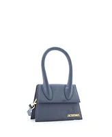 Pre-Owned Jacquemus Le Chiquito Noeud Bag Suede