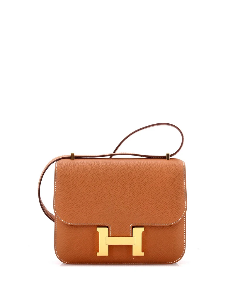 Pre-Owned Hermes 18 Constance Nm Bag Epsom