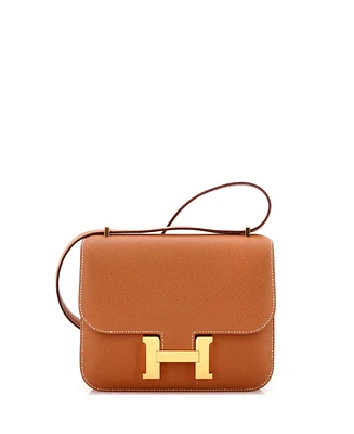 Pre-Owned Hermes 18 Constance Nm Bag Epsom