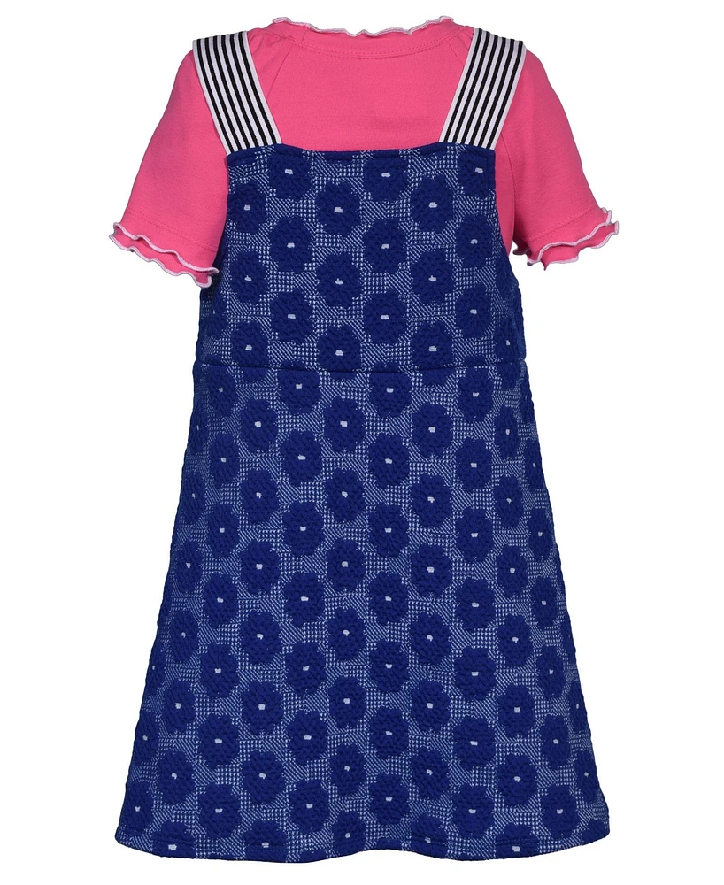 Bonnie Jean Toddler and Little Girls Floral Jumper Dress