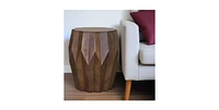 Rustic Solid Wood End Table – Perfect for Living Rooms and Bedrooms