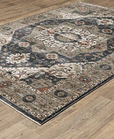 Oriental Weavers Eliana ELI07 5'3"x7'6" Area Rug