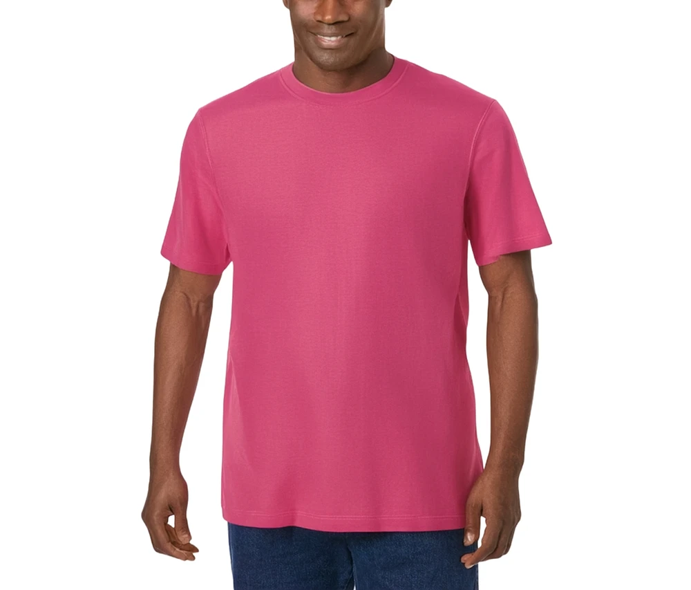 KingSize Big & Tall Shrink-Less Lightweight Longer-Length Crewneck T-Shirt