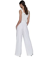Karl Lagerfeld Paris Women's Embellished-Side-Seam Pants