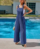 Cupshe Women's Sweet Dreams Blue Jumpsuit