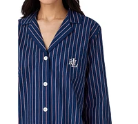 Lauren Ralph Women's 3/4-Sleeve Ankle Pajama Set