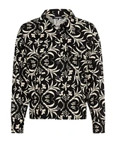 Olsen Women's Ornamental Print Jacket