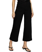Sanctuary Women's Soft Marine Cotton Cropped Pants