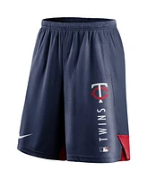 Nike Men's Navy Minnesota Twins Authentic Collection Training Performance Shorts