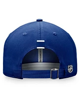 Fanatics Women's Blue Toronto Maple Leaves Authentic Pro Rink Adjustable Hat