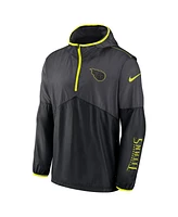 Nike Men's Anthracite Tennessee Titans Volt Hoodie Half-Zip Jacket