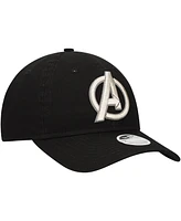 New Era Women's Black The Avengers 9TWENTY Adjustable Hat