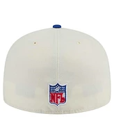 New Era Men's White/Royal Denver Broncos Main 59FIFTY Fitted Hat