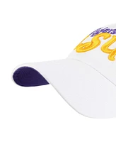 '47 Brand Women's White Lsu Tigers Pensacola Clean Up Adjustable Hat