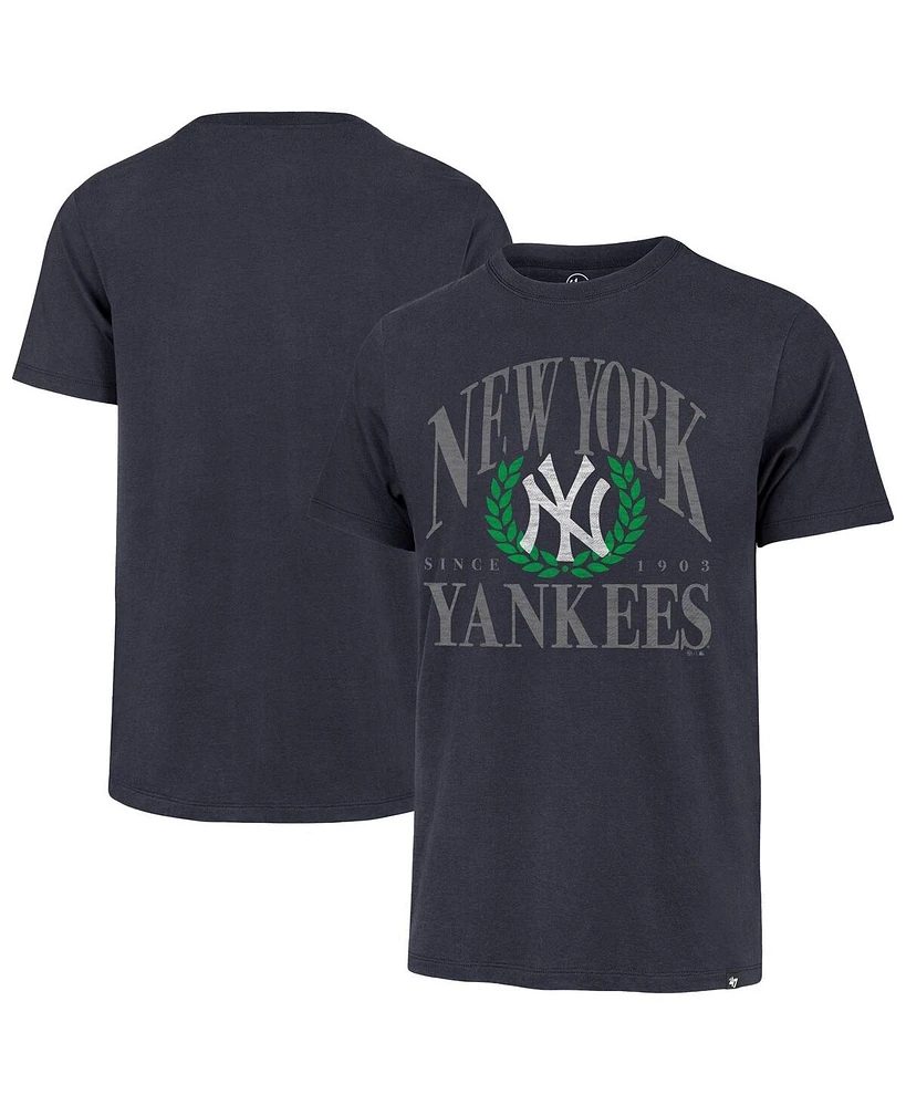 '47 Brand Men's Navy New York Yankees Pitchout Franklin T-Shirt