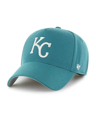 '47 Brand Men's Teal Kansas City Royals Ballpark Offside Adjustable Hat