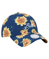 New Era Women's Blue Buffalo Bills Adventure Sunflower 9TWENTY Adjustable Hat