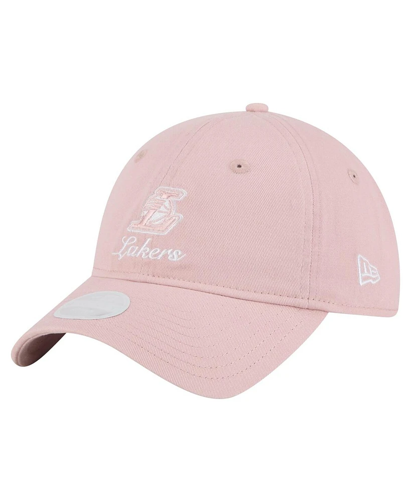 New Era Women's Los Angeles Lakers Gameday Preppy 9TWENTY Adjustable Hat