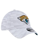 New Era Men's White Jacksonville Jaguars Gameday Graded 39THIRTY Flex Hat