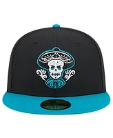 New Era Men's Black Albuquerque Isotopes Copa de la Diversion 59FIFTY Fitted Hat