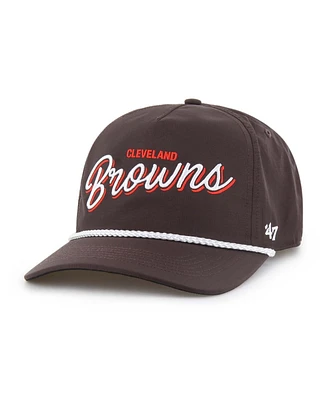 '47 Brand Men's Brown Cleveland Browns Brrr Fairway Hitch Adjustable Hat