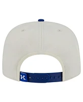 New Era Men's White Kentucky Wildcats Collegiate 9FIFTY A-Frame Snapback Hat