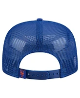 New Era Men's Royal New York Mets Retro Satin Script Golfer Adjustable Hat
