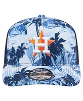 New Era Men's Navy Houston Astros Hula Trucker 9SEVENTY Adjustable Hat