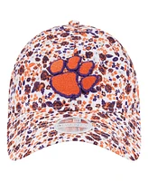 New Era Women's White Clemson Tigers Blooming 9TWENTY Adjustable Hat