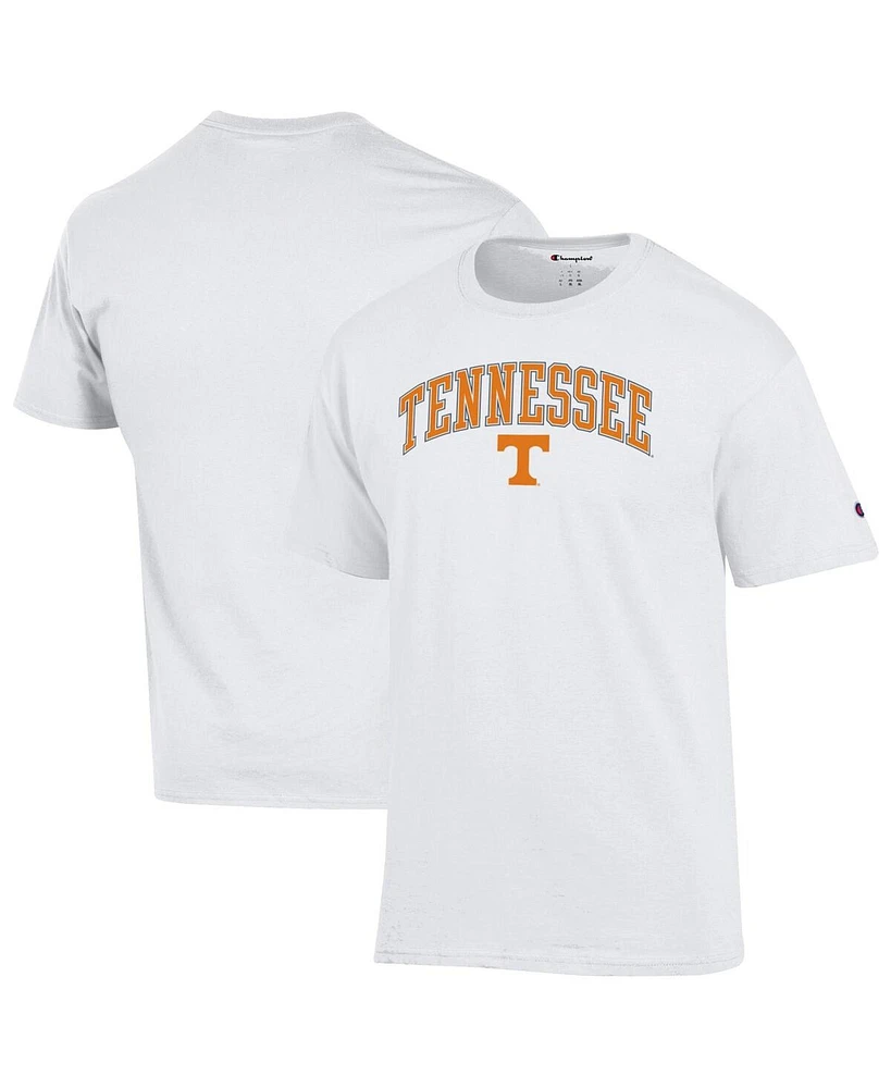 Champion Men's White Tennessee Volunteers Arched Logo T-Shirt