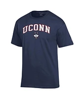 Champion Men's Navy UConn Huskies Arched Logo T-Shirt