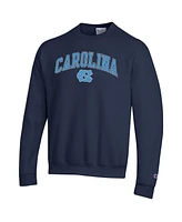Champion Men's Navy North Carolina Tar Heels Arch Over Logo Pullover Sweatshirt