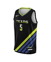 Nike Big Boys and Girls Paige Bueckers Black Dallas Wings 2025 Wnba Draft Rebel Edition Victory Player Jersey