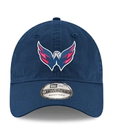 New Era Men's Alexander Ovechkin Navy Washington Capitals Nhl All-Time Goals Leader Side Patch 9TWENTY Adjustable Hat