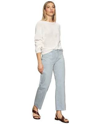 Sanctuary Women's Boat-Neck Dolman-Sleeve Sweater