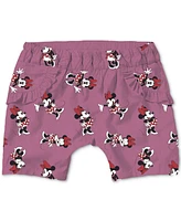 Disney Baby Girls 2-Pc. Minnie One-of-a-Kind Sweatshirt & Shorts Set