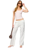 Edikted Women's Oleana Gathered Bust Top